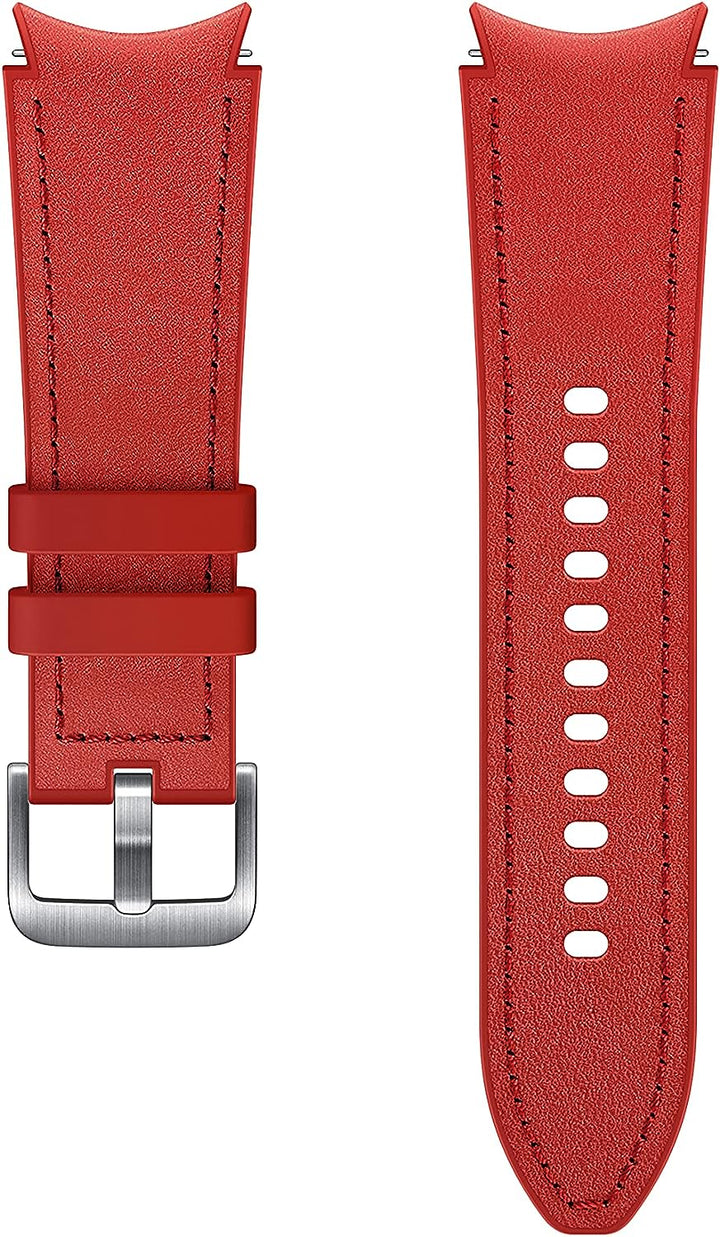 Samsung Hybrid Leather Band 20mm S/M - Red