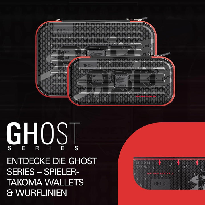 Target Darts Nathan Aspinall Ghost Series Takoma Wallet Regular – Dartkoffer schwarz/weiss | The Asp