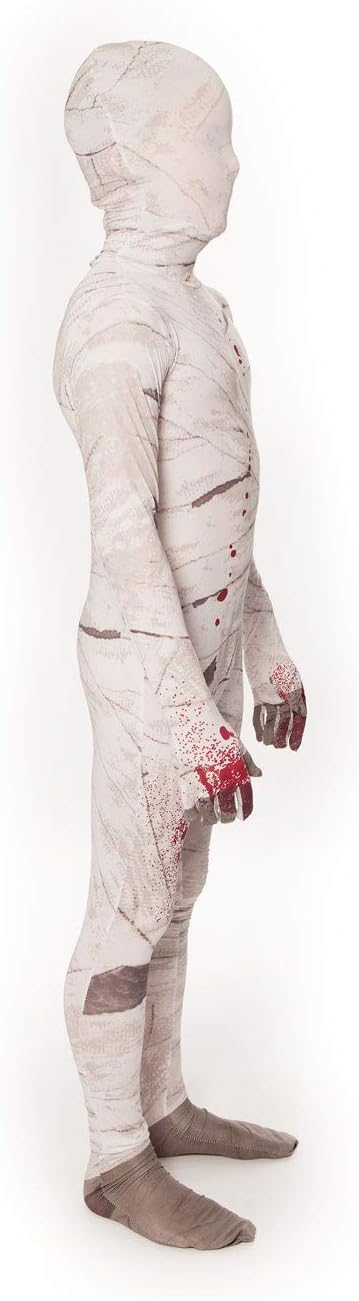 Morphsuits Mumie Kostüm Kinder, Monster Verkleidung, Faschingskostüm Jungen Mädchen - S (94cm-107 cm