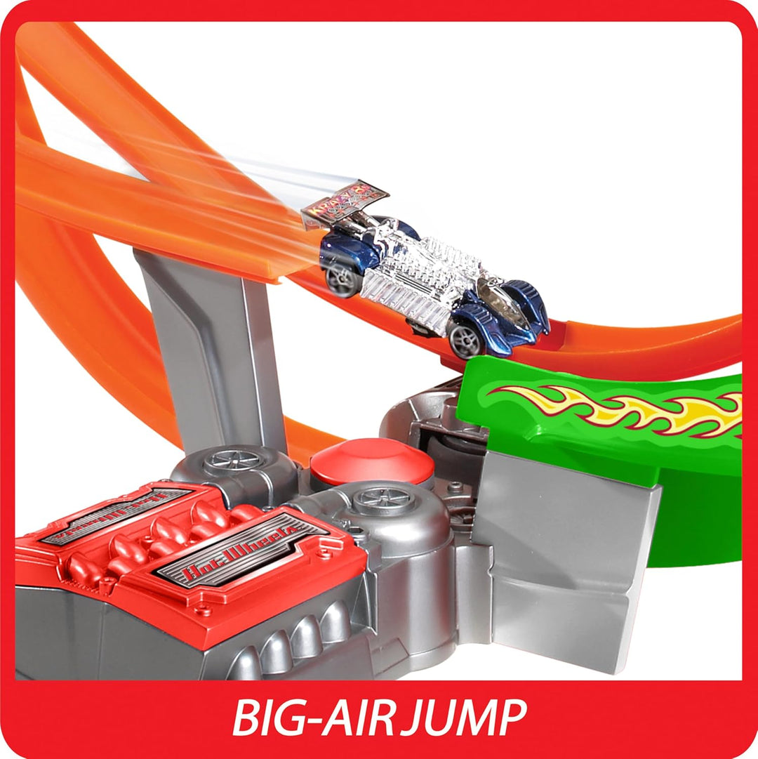 Hot Wheels acrobatische racebaan Power Shift Raceway