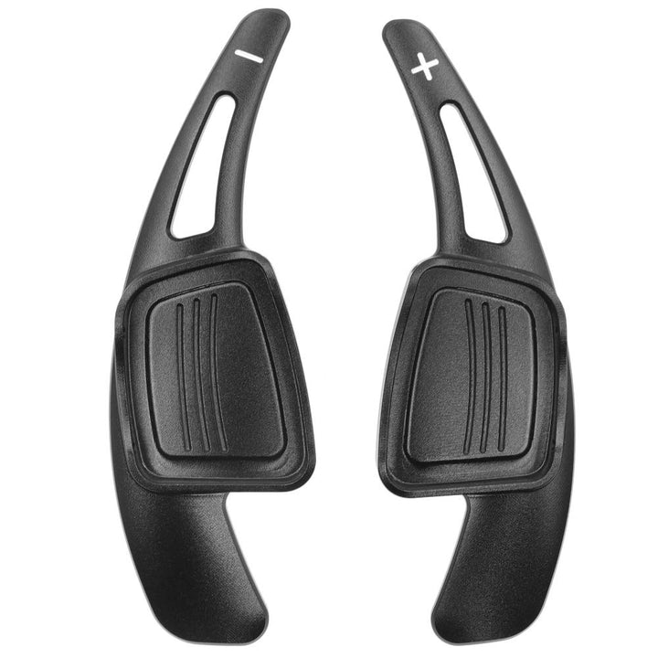 CT-CARID 2 Stück Auto Aluminium Lenkrad Schaltpaddle Shifter Verlängerung Aluminium Kompatibel Schal