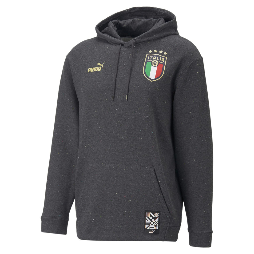 PUMA Herren Tops Italien ftblCulture Hoodie Herren XXL Graubeige, XXL Graubeige
