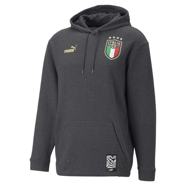 PUMA Herren Tops Italien ftblCulture Hoodie Herren XXL Graubeige, XXL Graubeige