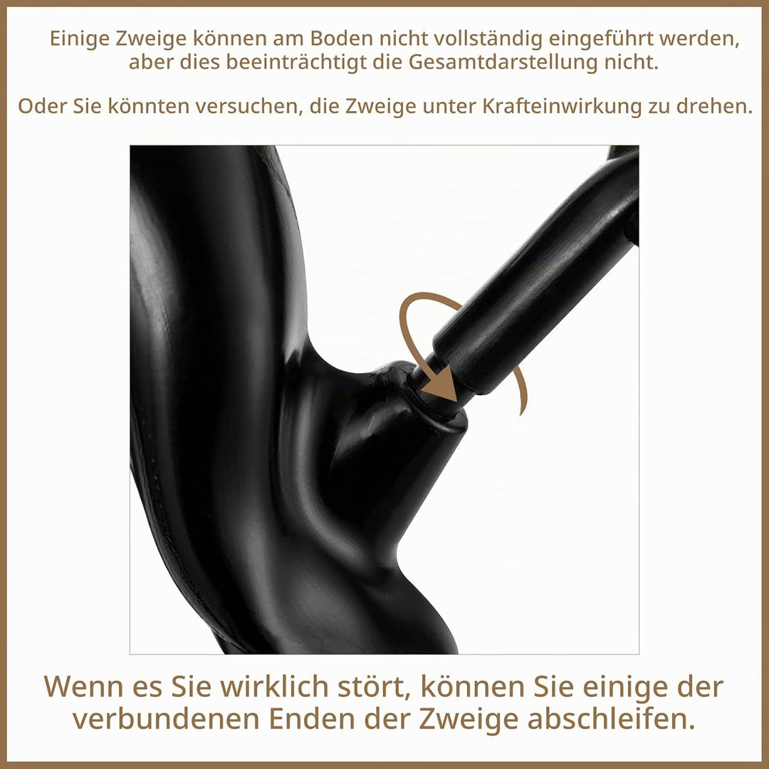 Sziqiqi Künstlicher Deko Baum Wunschbaum Weihnachtsbaum für Tische Hochzeit Party, Perfekt für Oster