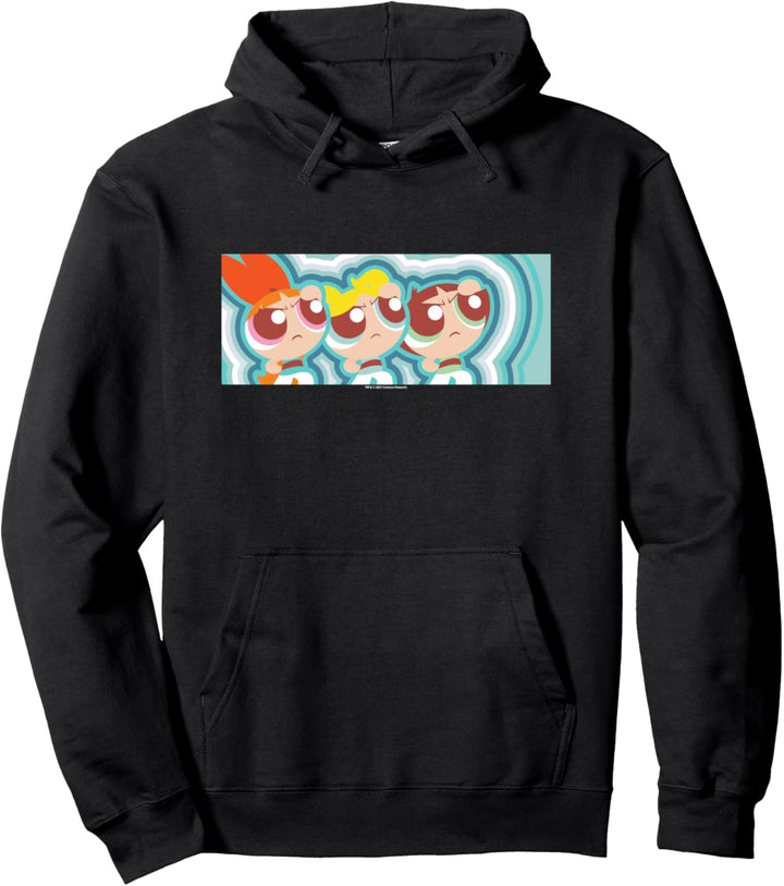 Powerpuff Girls Trio Hero Pose V2 Pullover Hoodie