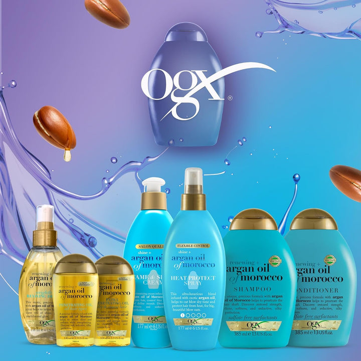 OGX Argan Oil of Morocco Extra Penetrating Oil (100 ml),feuchtigkeitsspendendes Haaröl Serum mit Arg