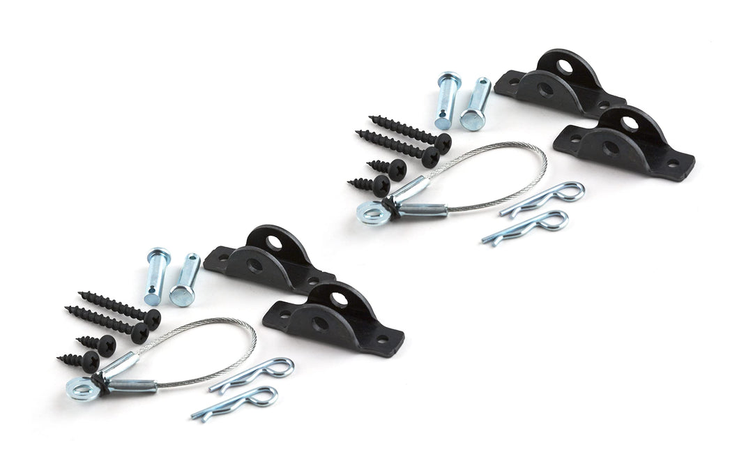 Hangman Kippschutz-Set gegen das Herunterfallen von Möbeln, aus Stahl (TK-400-2) 2 Pack, 2 Pack