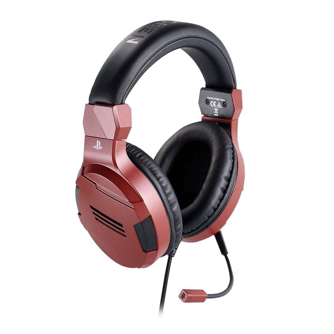 BigBen Interactive PS4 Stereo-Headset V3 (rot), rot