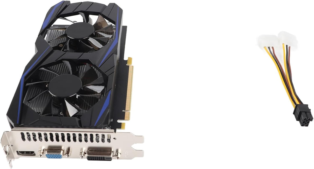 Lazmin112 Gaming-Grafikkarte, GTX550Ti GDDR5 6 GB 192-Bit-PC-Grafikkarte, 3400 MHz Speicher, 800 MHz