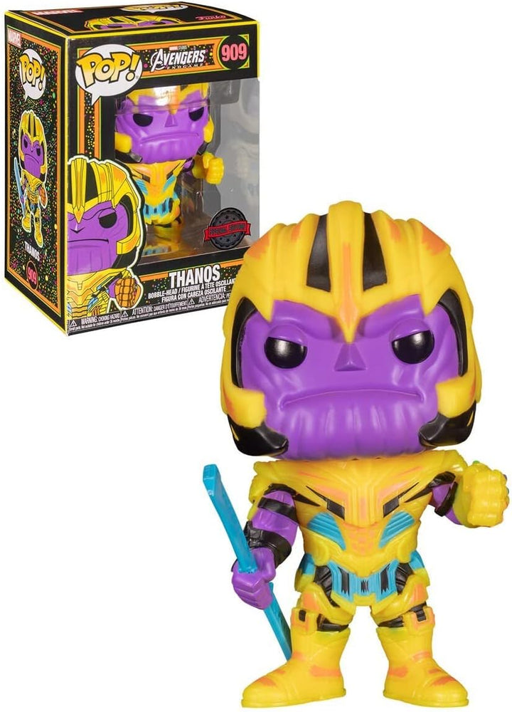 FUNKO Pop! Marvel: Blacklight - Thanos Blacklight #909