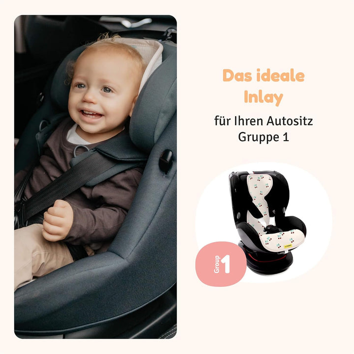 Aeromoov - Baby Sitzauflage Air Layer - Einlage Für Autositz oder Kinderwagen - Gruppe 1 - Antischwi