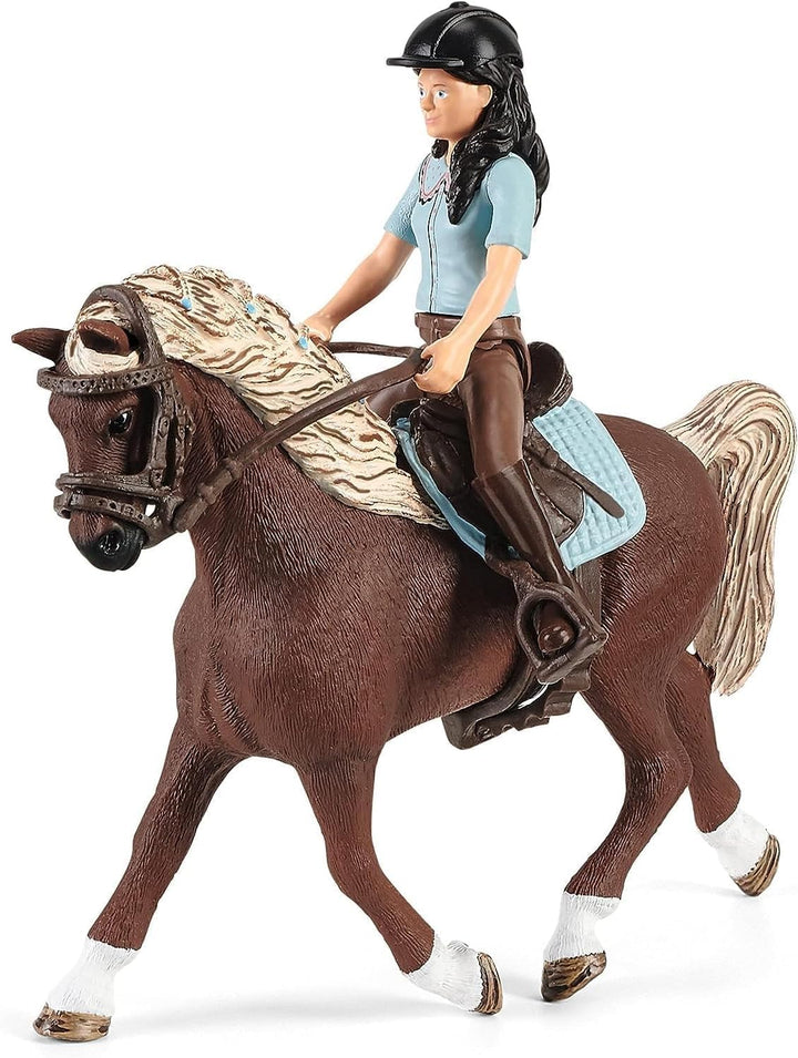 schleich 42438 Waschplatz mit HORSE CLUB Emily & Luna, für Kinder ab 5-12 Jahren, HORSE CLUB - Spiel