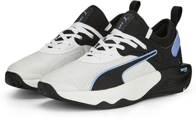 PUMA Damen Pwr Xx Nitro Wn's Gymnastikschuh 42 EU Puma White Puma Black Elektro Purple, 42 EU Puma W