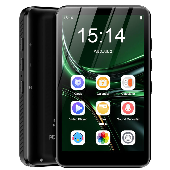 SWOFY D08 Android 13 MP3-Player, 4-Zoll-Touchscreen, Bluetooth &amp; WLAN, 32GB Speicher, kompatibel mit