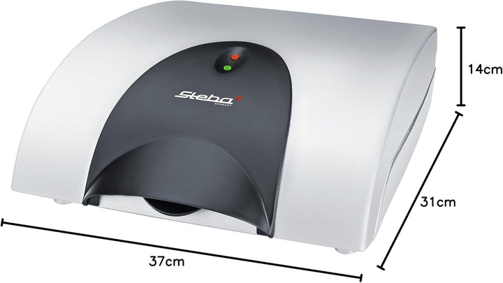 Steba SG40 Sandwich-Maker / 4 x 2 XXL-Big American Toast / 1200 W Silber