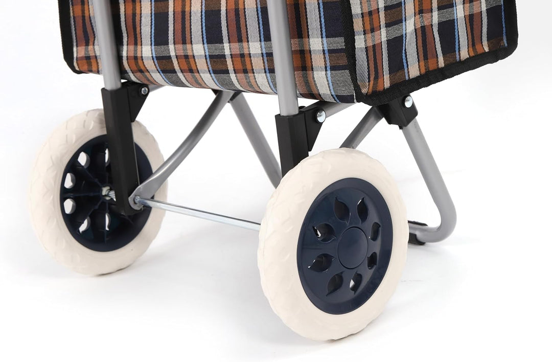 40Liter Wasserabweisender Trolley Einkaufstrolley Klappbar, Shopping Trolley, Einkaufswagen Faltbar,