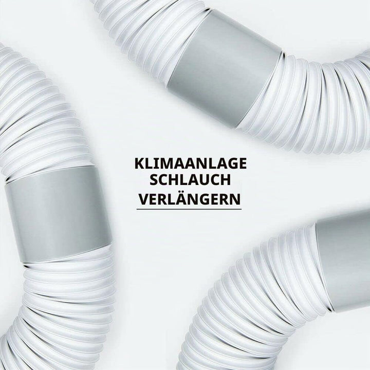Bysameyee Tragbare Klimaanlage Schlauchverlängerung Kuppler, Universal 13cm AC A/C Abgas Entlüftung