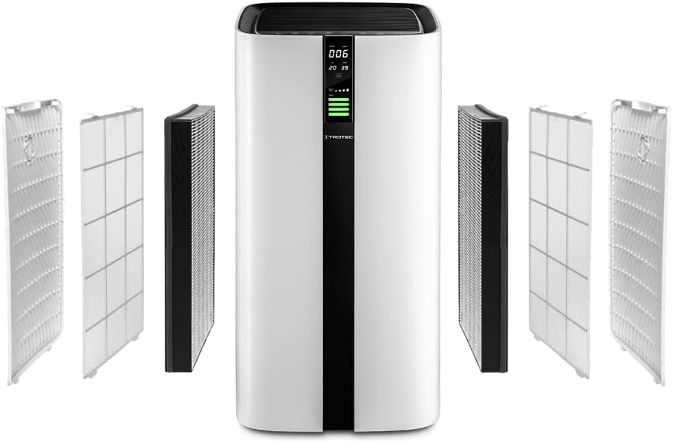 TROTEC 3-in-1 Carbon-HEPA-Filter (99,97% Filterleistung) für AirgoClean 350 E