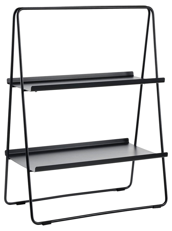 Zone Denmark A-Table Regal, Standregal aus Metall, 53 x 29 x 75 cm, Schwarz 53 x 29 x 75 cm Schwarz,