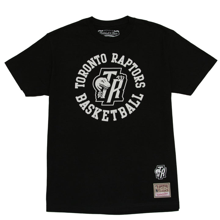 Mitchell & Ness White Logo T-Shirt - NBA M Toronto Raptors, Schwarz, M Toronto Raptors, Schwarz