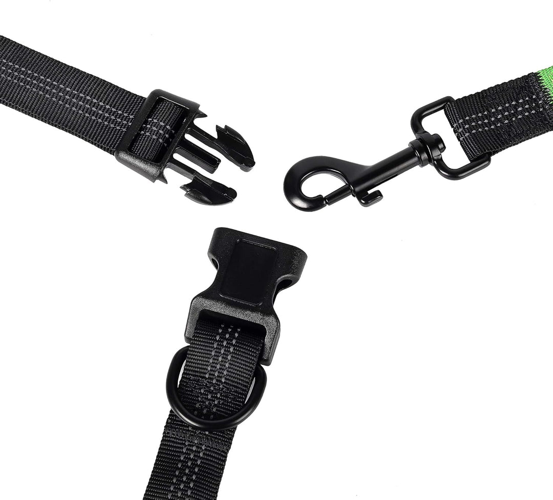 Mile High Life Einziehbare Hände frei Hundeleine Taille Laufen einstellbar Reflektierender Bungee Do