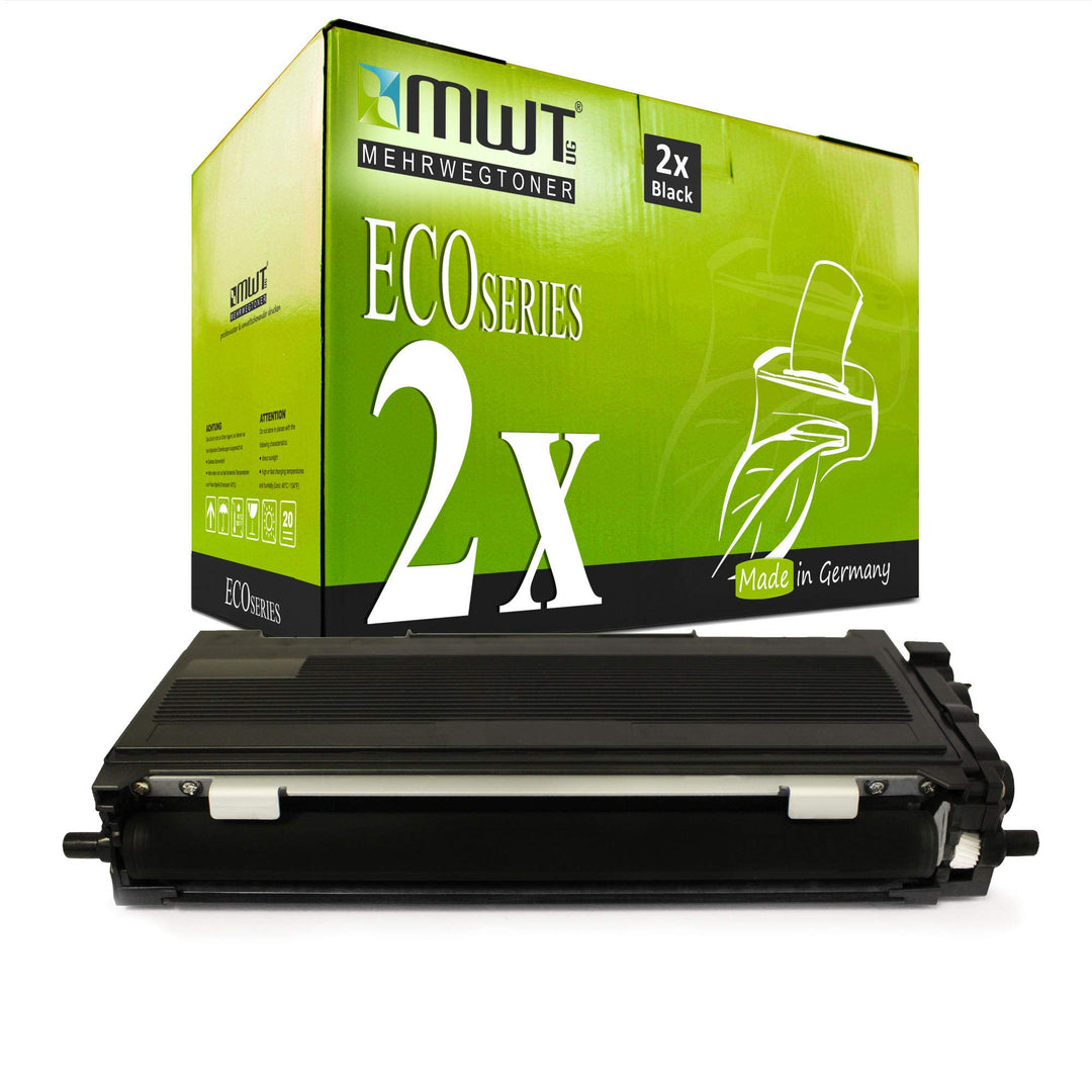 2X Kraft Office Supplies XXL Toner kompatibel für Brother Fax 2840 2845 2940 2950 ersetzt TN2220 2x