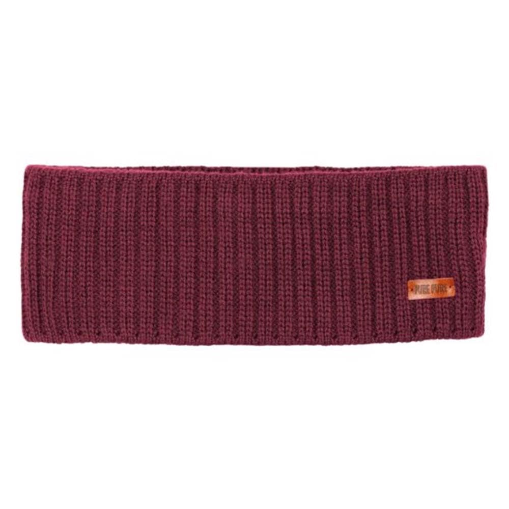 PURE PURE by Bauer Merino Strick Unisex Stirnband, onesize (000 burgund, onesize111) 000 burgund 1 s
