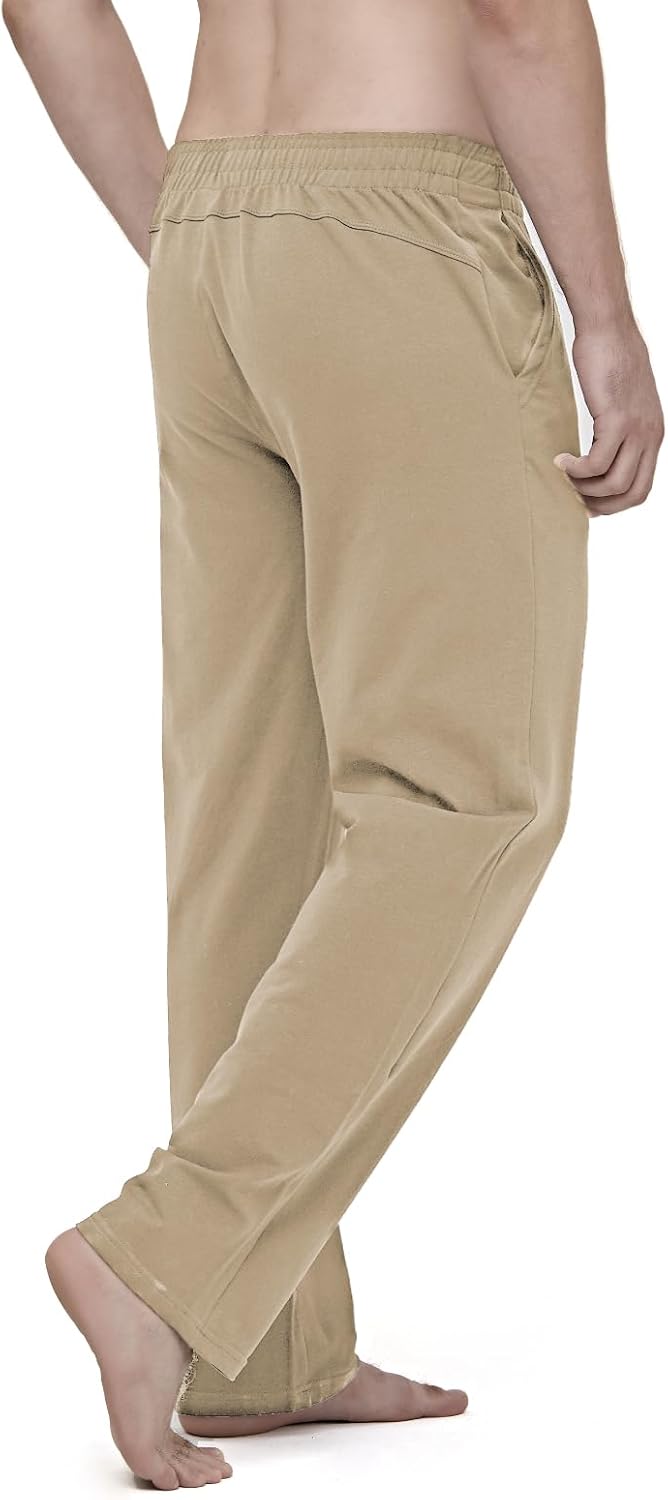 HMIYA Herren Jogginghose Baumwolle Sweathose Lange Atmungsaktiv Sporthose Yogahose Klassische Traini