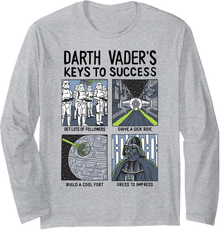 Star Wars Darth Vader's Keys To Success Langarmshirt