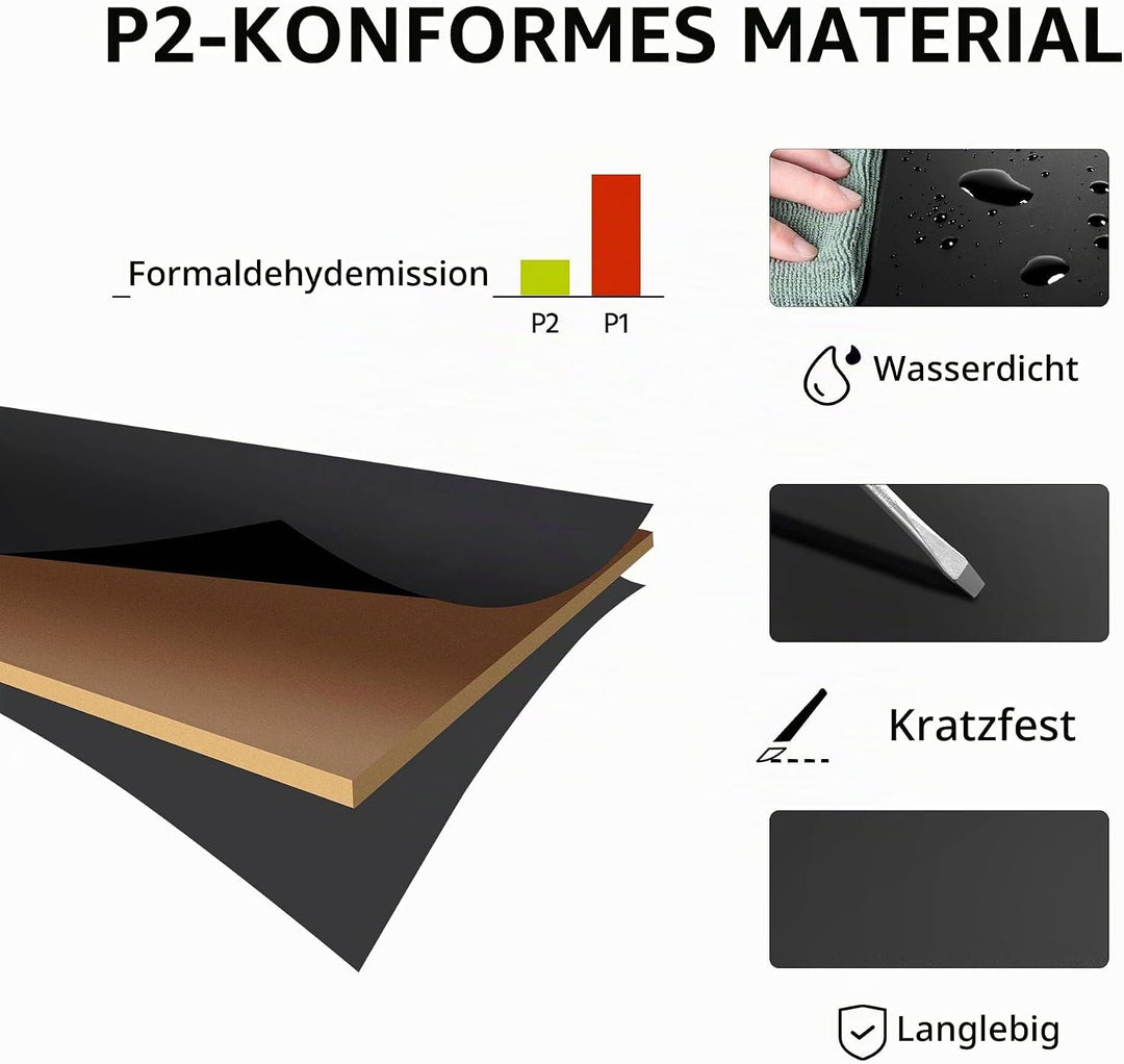 Yaheetech Kaffeetisch mit X-förmige Rahmen Sofatisch mit Viel Stauraum Couchtisch mit Ablagefläche B