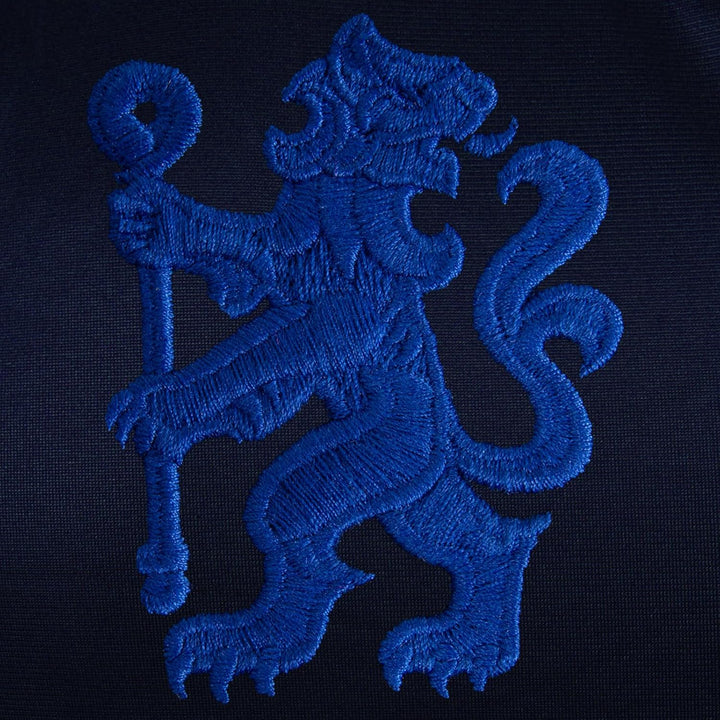 Chelsea FC - Jungen Trainingsjacke im Retro-Design - Geschenk für Fussballfans 2-3 Jahre Marineblau,
