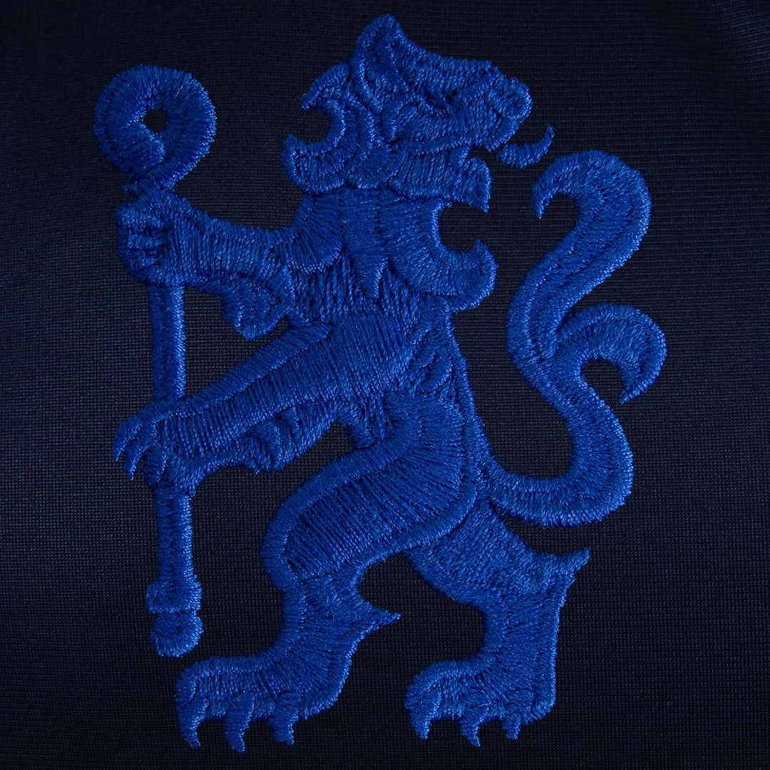 Chelsea FC - Jungen Trainingsjacke im Retro-Design - Geschenk für Fussballfans 2-3 Jahre Marineblau,
