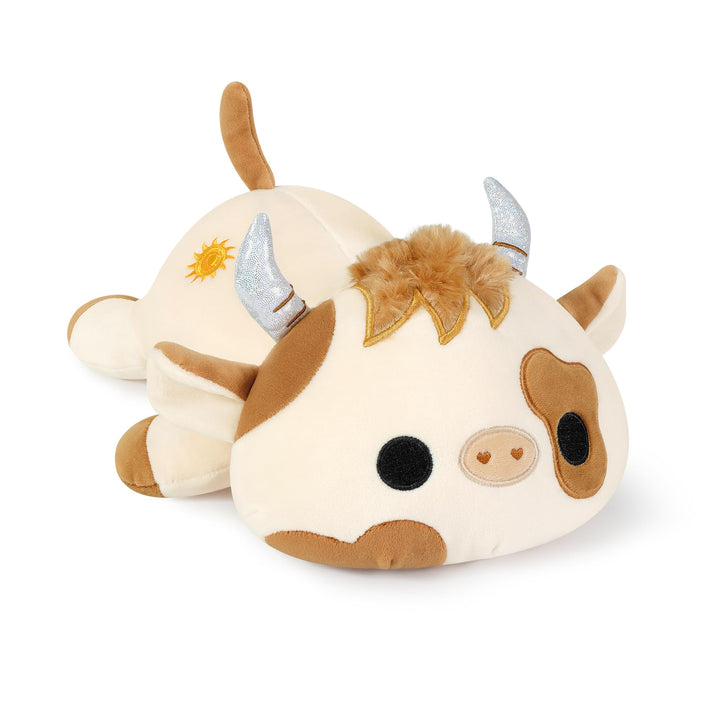 shownicer Plüschtier Kuh Kuscheltier Stofftier Kawaii Kuh Plüsch Kissen Spielzeug Milchkuh Plüsch Wu
