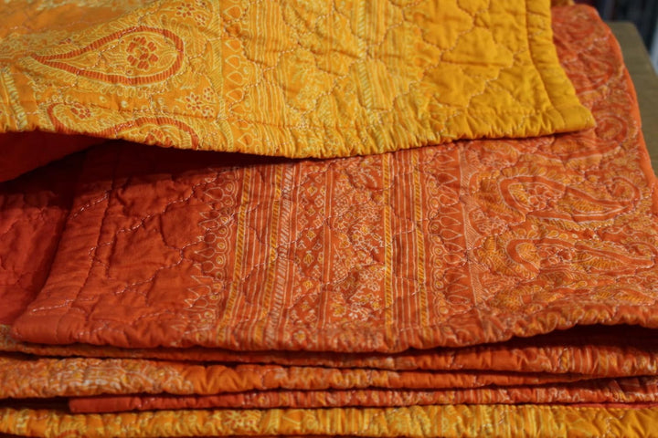 Bassetti Tagesdecke, Baumwolle, Mandarine, 265x255 265x255 Mandarine, 265x255 Mandarine