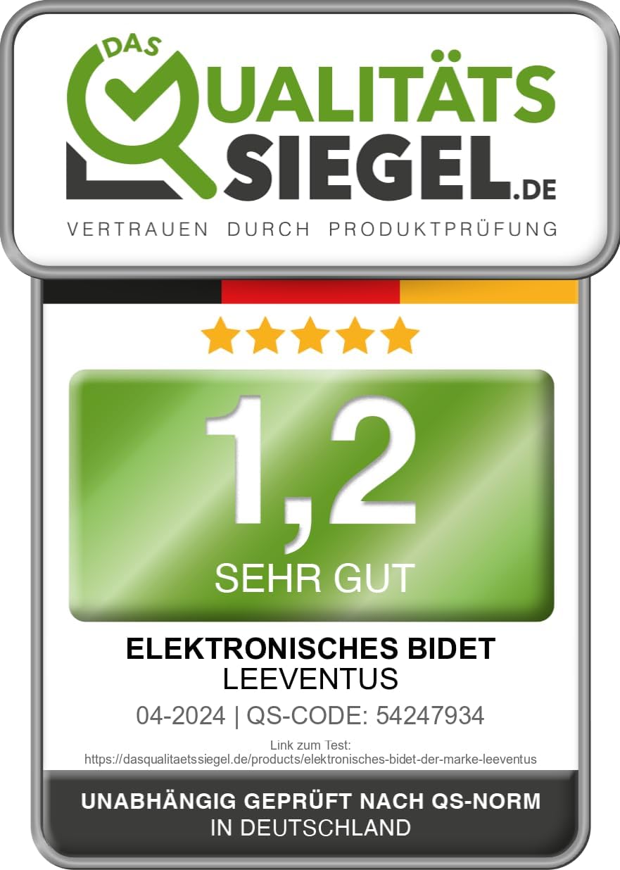 LEEVENTUS - 5 Stück Premium Ionenfilter für dusch-WCs - Made in Korea