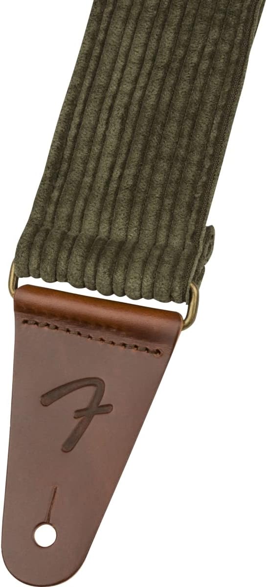 Fender Corduroy Strap - Antique Olive Einheitsgrösse Antik-olivgrün, Einheitsgrösse Antik-olivgrün