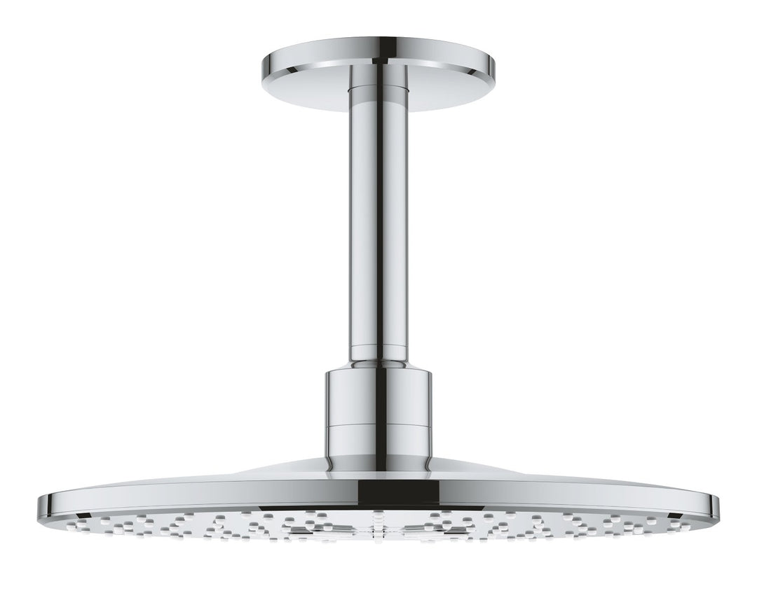 GROHE Rainshower SmartActive 310 - Kopfbrause- Set - Deckenauslass (142mmm, 2 Strahlarten, Antikalk-