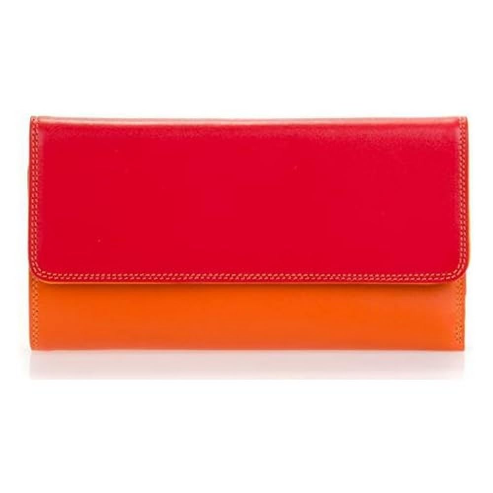 mywalit Tri-fold Zip Wallet Geldbörse Leder 17 cm