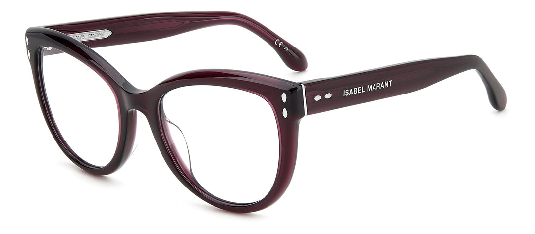 Isabel Marant Unisex Sunglasses 53 0t7/19 Plum, 53 0t7/19 Plum
