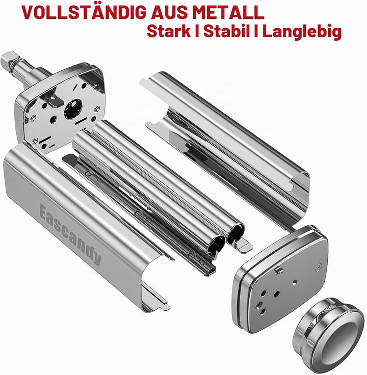 Nudelwalz-Aufsatz für Kenwood Mixer | Edelstahl-Nudelmaschinen-Aufsatz kompatibel mit kMix Küchenmas