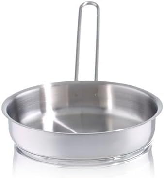 Fissler Häppchen / Edelstahl-Pfanne (Ø 16cm - 0,5 Liter ) unbeschichtete Mini-Stielpfanne, ideal für