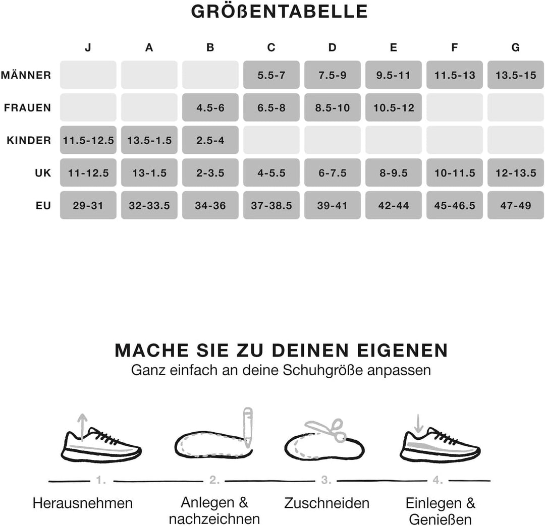 Superfeet BLACK Schuheinlagen Flexible dünne Premium Einlegesohlen für Orthopädischen Halt in engen