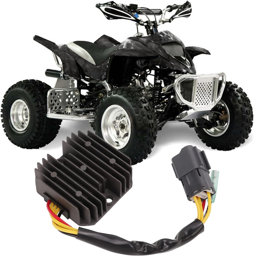 Luqeeg Spannungsregulator Gleichrichter, 12V ATV Spannungsgleichrichter Regler Gleichrichter Ersatz