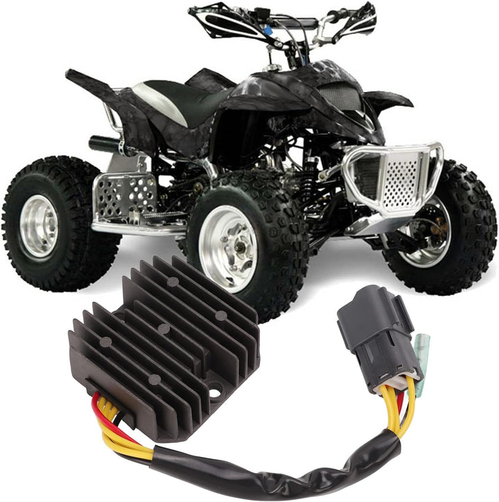 Luqeeg Spannungsregulator Gleichrichter, 12V ATV Spannungsgleichrichter Regler Gleichrichter Ersatz