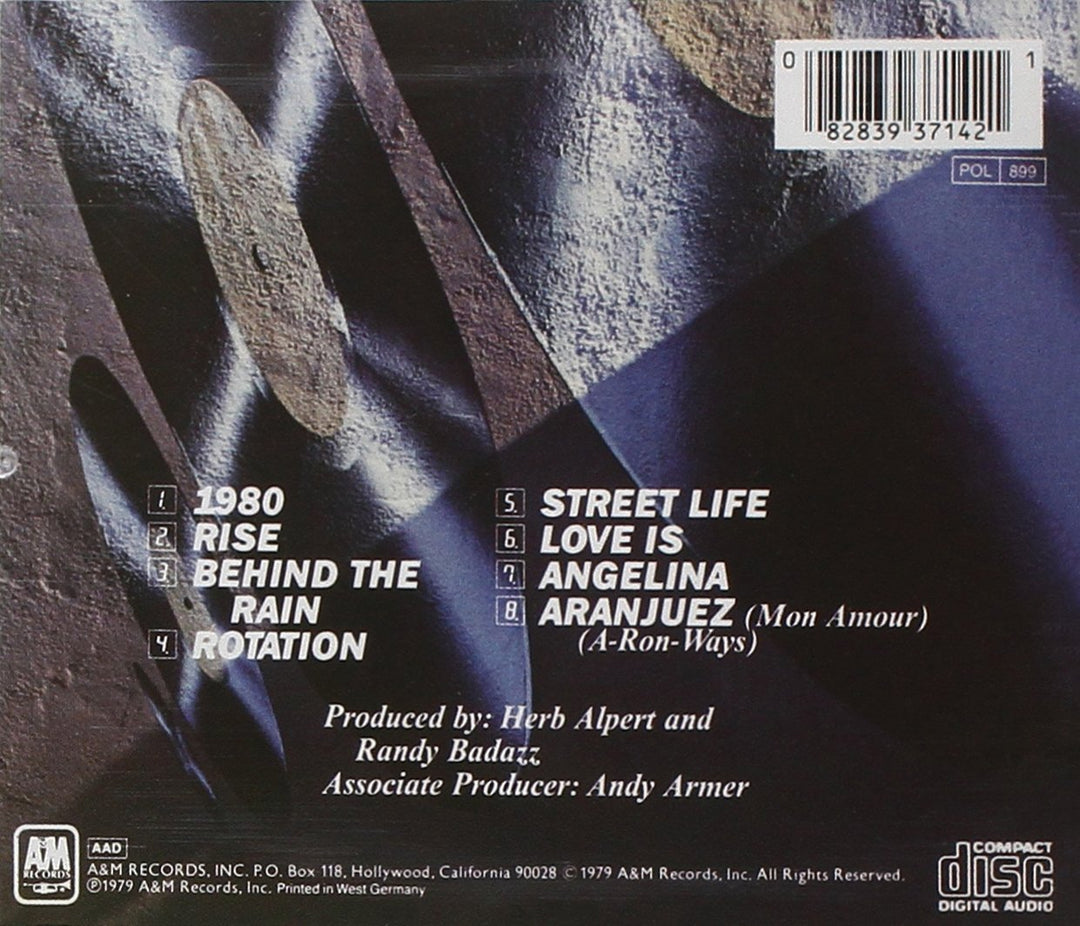 Rise, Audio-CD