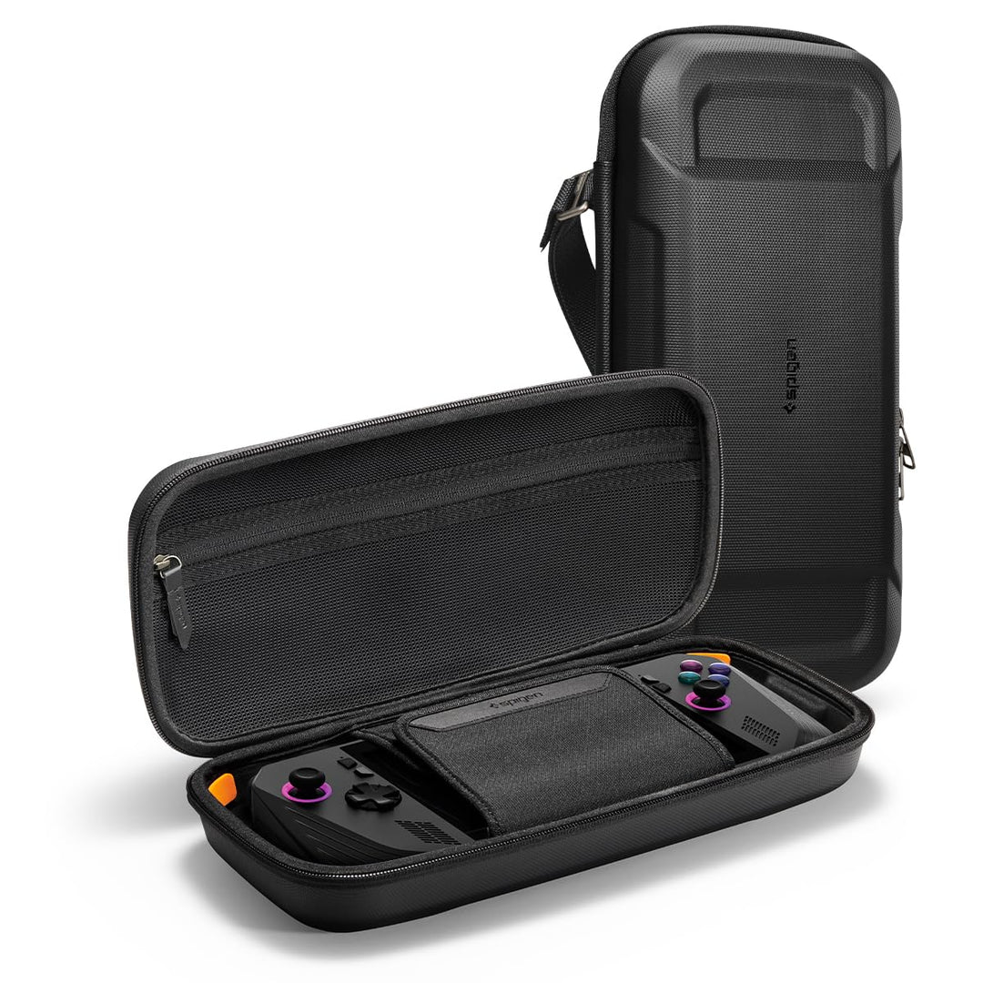 Spigen Rugged Armor Pro Hülle Tasche Kompatibel mit ASUS Rog Ally RC71L (2023), Rog Ally X (2024), M