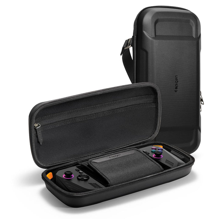 Spigen Rugged Armor Pro Hülle Tasche Kompatibel mit ASUS Rog Ally RC71L (2023), Rog Ally X (2024), M