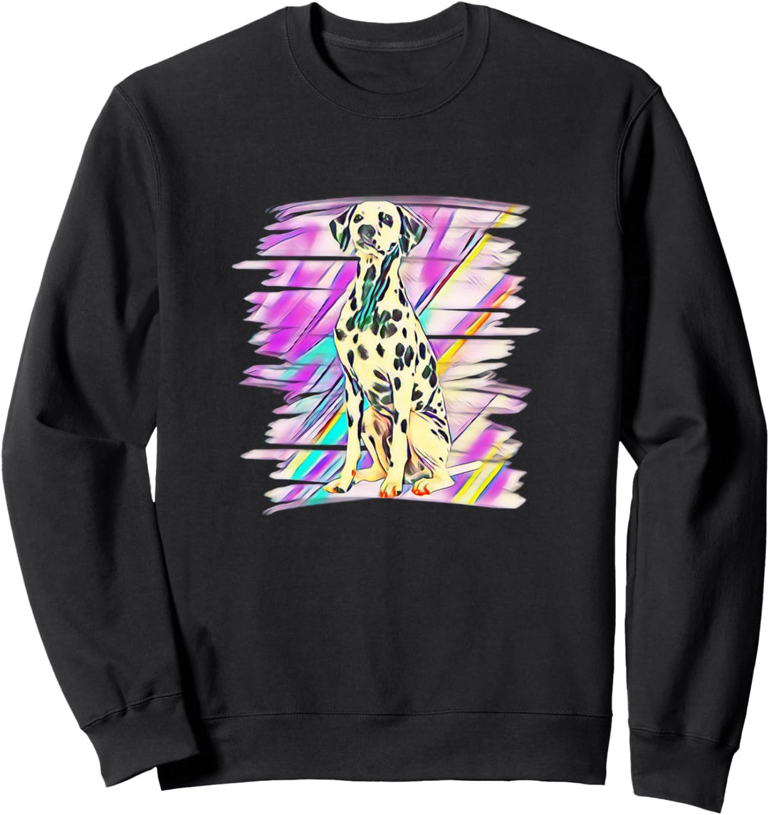 Dalmatiner Hund Motiv Hunde Sweatshirt