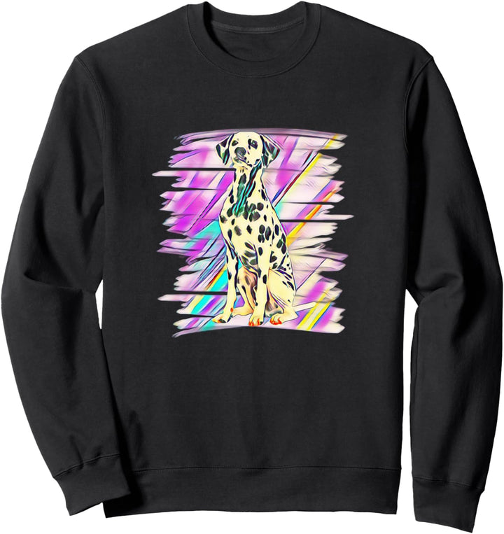 Dalmatiner Hund Motiv Hunde Sweatshirt