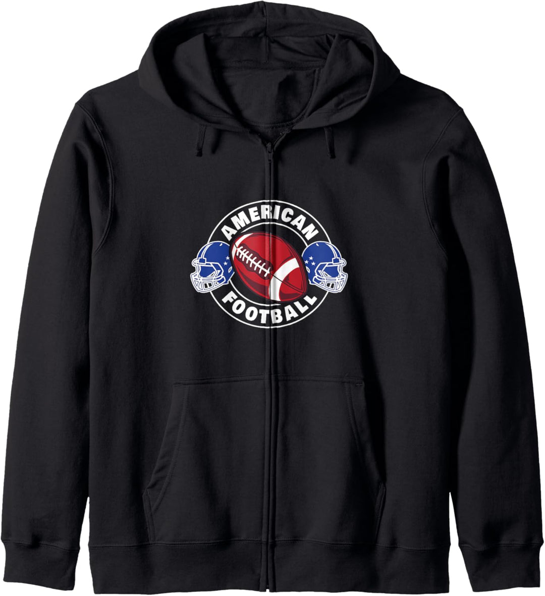 Nationalfarben American Football Kapuzenjacke